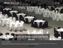 Tablet Screenshot of mastersilla.com